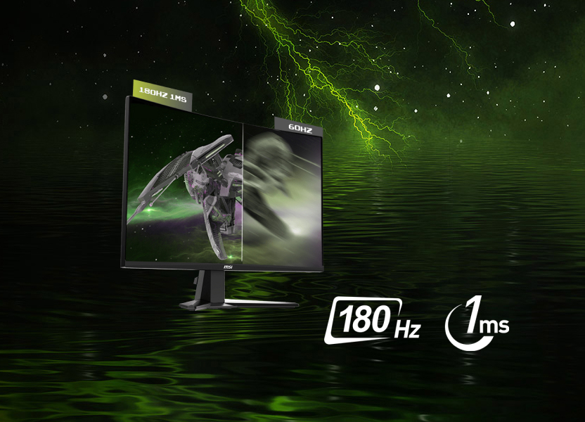 MSI MAG345CQR 34-inch 3440 x 1440 (UWQHD) Gaming Monitor, 180Hz